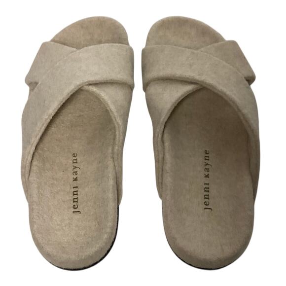 Jenni Kayne cabin crisscross straps sandal size 40 oatmeal - Picture 4 of 6